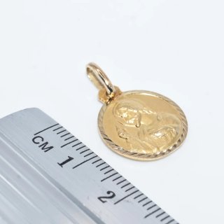 Medalla Escapulario Oro 18k