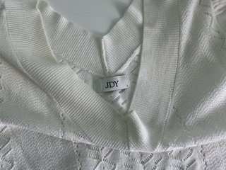 Blusa tejida blanca