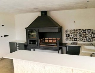 Barbacoas carnes pizzas hierro W-3