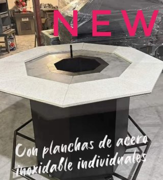 Barbacoas carnes pizzas hierro W-3