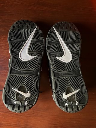 Zapatos Nike Air More Uptempo Negro Blanco