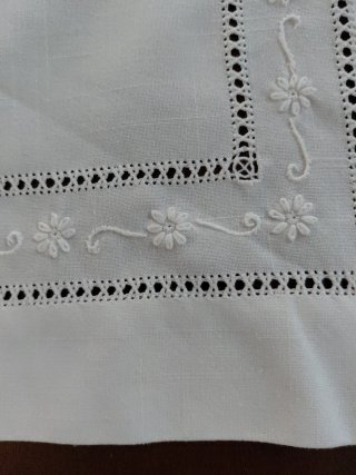 Runner lino cm160x50 fatto a mano