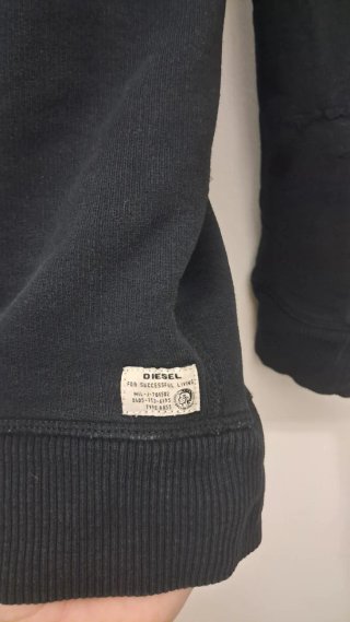 Felpa vintage Diesel nera