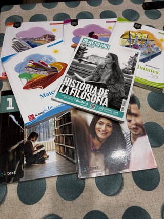 Libros de Bachillerato de 1° y de 2°