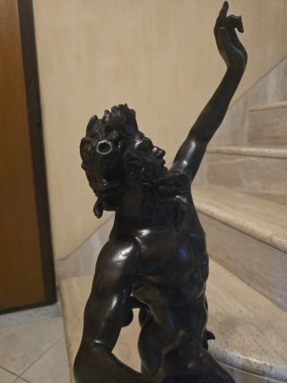 Fauno Danzante in bronzo