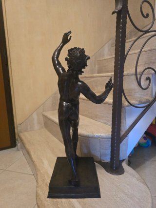Fauno Danzante in bronzo