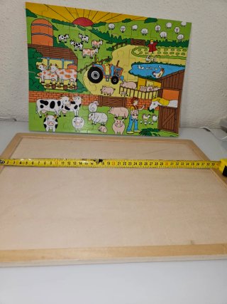 Puzzle Madera Granja 48 Piezas