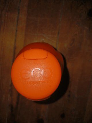 Botella Tupperware Pequeña Naranja