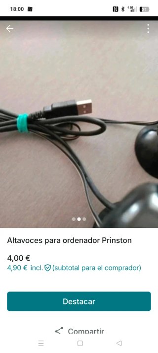 Altavoces Prinston para ordenador