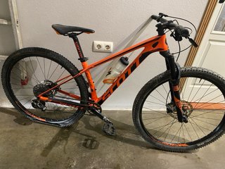 Bicicleta Scott Naranja