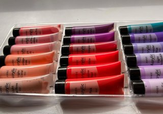 Set Pinturas Acrílicas AVEC 48 Tubos