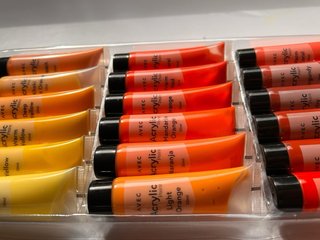 Set Pinturas Acrílicas AVEC 48 Tubos