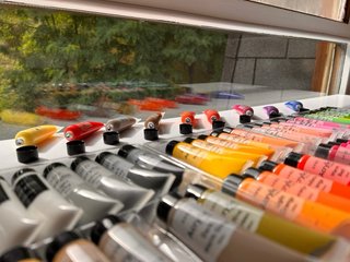 Set Pinturas Acrílicas AVEC 48 Tubos
