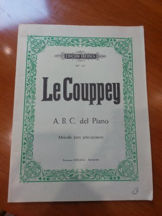 Le Couppey A.B.C. del Piano Método Principiantes