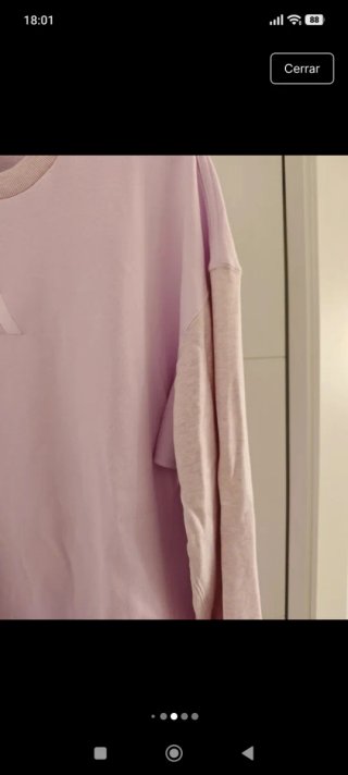 Sudadera Adidas Lila Talla L