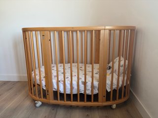 Culla Stokke Sleepi in legno