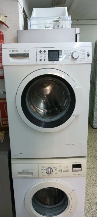 LAVADORA CARGA FRONTAL BOSCH 8 KG A+++