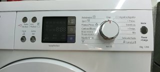 LAVADORA CARGA FRONTAL BOSCH 8 KG A+++
