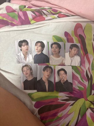 Photocards BTS Madrid army zone