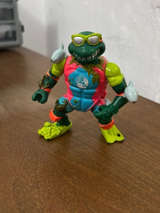 Figura Tortuga Ninja Surf 1990 Playmate Toys