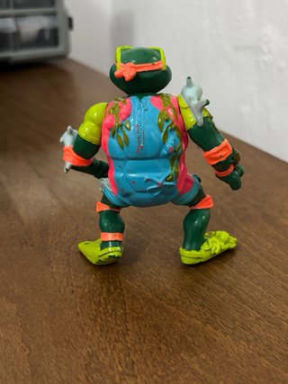 Figura Tortuga Ninja Surf 1990 Playmate Toys