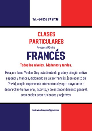 Clases de Francés Presencial/Online de A1 a C2