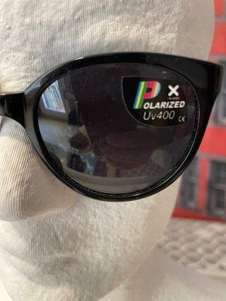 Gafas de sol Cross negras polarizadas