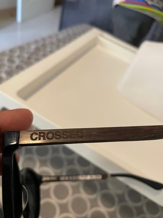 Gafas de sol Cross negras polarizadas