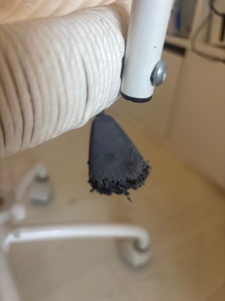 Silla de escritorio de mimbre