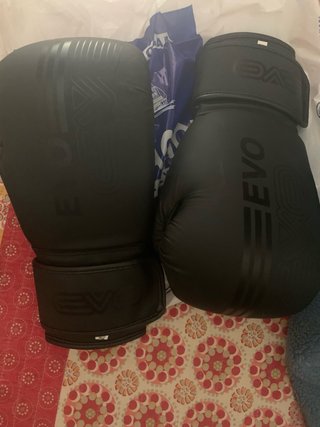 Guantes Boxeo EVO Negro