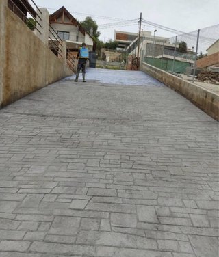 Hormigón impreso