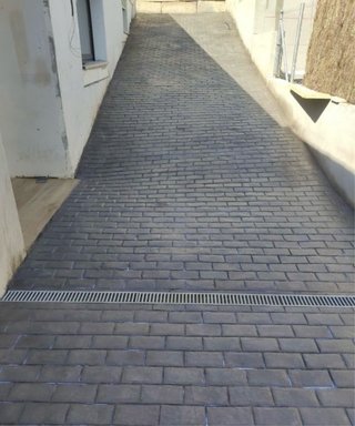 Hormigón impreso
