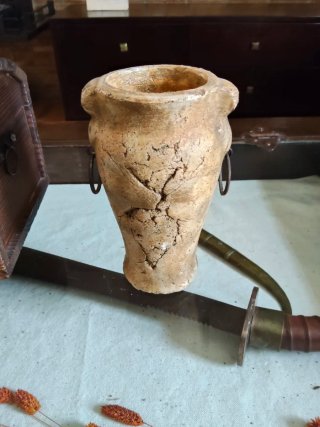 Baúl . botellero.cofre.Anfora.cofre.