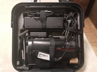 Cámara VHS-C Sharp Analógica Negra
