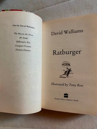 Libro The Ratburger