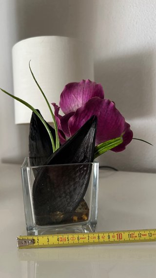 Arreglo floral FLOSSOM cristal morado