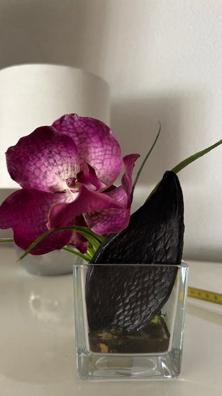Arreglo floral FLOSSOM cristal morado