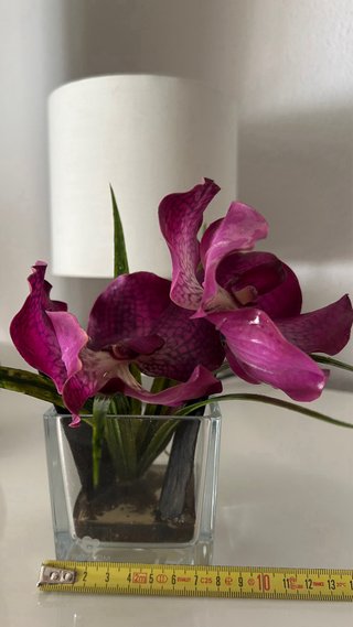 Arreglo floral FLOSSOM cristal morado