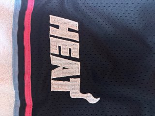 Pantalón Corto Negro Miami heat