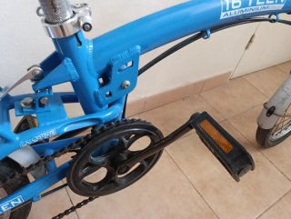 Bicicleta plegable aluminio 16'Teen