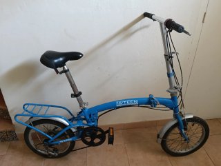 Bicicleta plegable aluminio 16'Teen