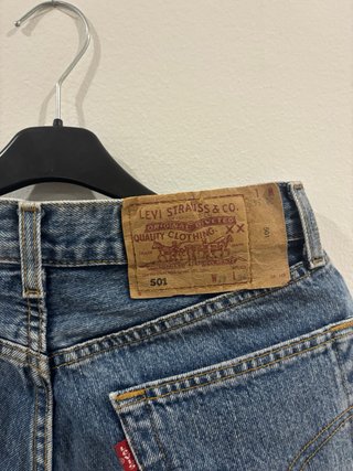Shorts Levi's 501 Originali Vintage Made in Spain