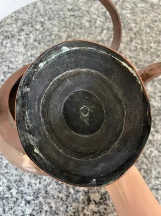 Antica Teiera in Rame Massiccia | Buono Stato