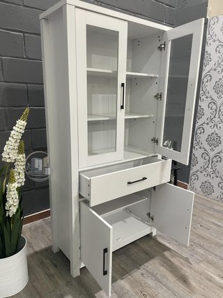 Nuevo Aparador Vitrina 4 Puertas DN