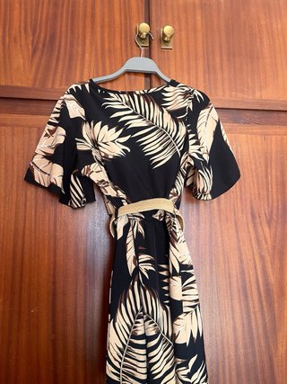 Mono   estampado hojas
