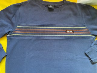 Jersey Rip Curl Azul con Franjas