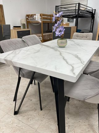 Mesa Comedor Estilo Marmol