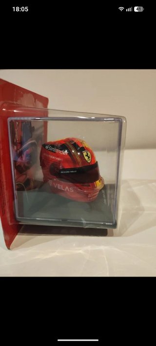 Casco Carlos Sainz 2022 Réplica