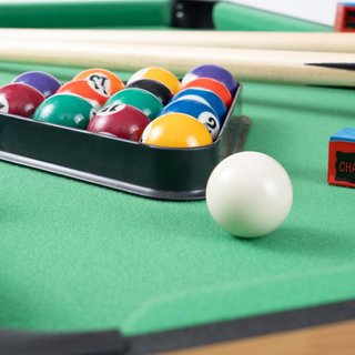 Mesa multijuegos 4 en 1: futbolín, billar, hockey