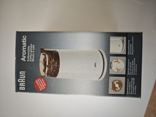 Molinillo Braun Aromatic KSM2 con caja
